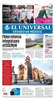 Portada del 27 de noviembre