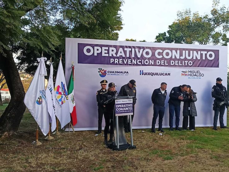 500 elementos en acción: Operativo conjunto de seguridad blinda el Valle de México por fiestas