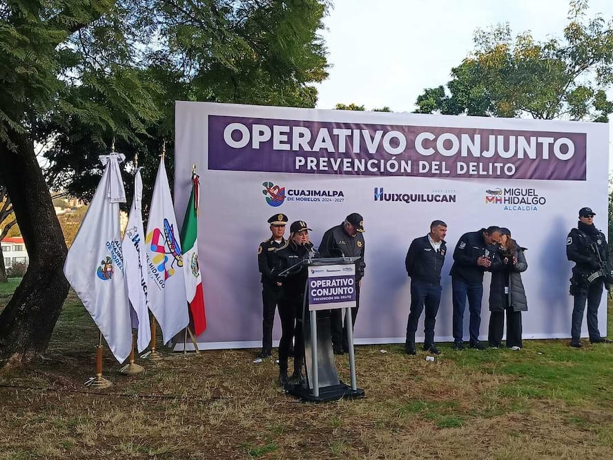 Las autoridades de las tres demarcaciones coincidieron en que el operativo navideño refuerza las acciones que ya se realizan durante el año para contener delitos que repuntan en diciembre. Foto: especial