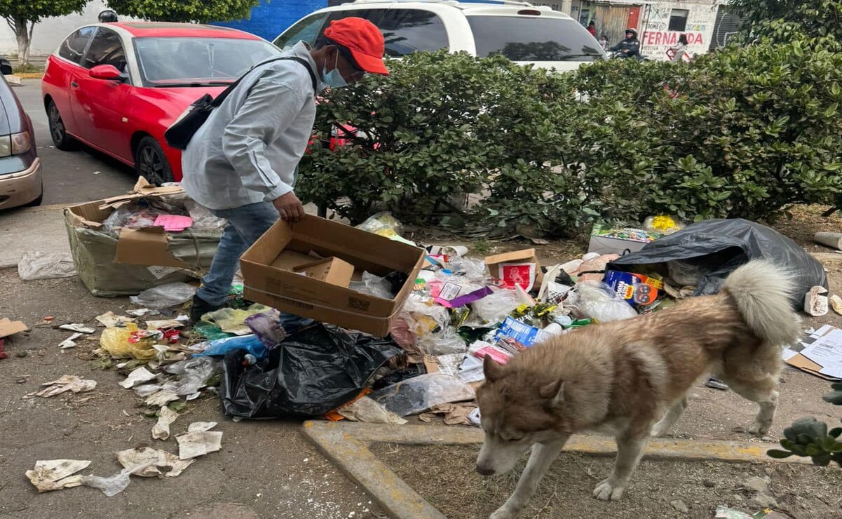 39 trabajadores recolectan basura manualmente / Foto Facebook Ayuntamiento de Los Reyes La Paz