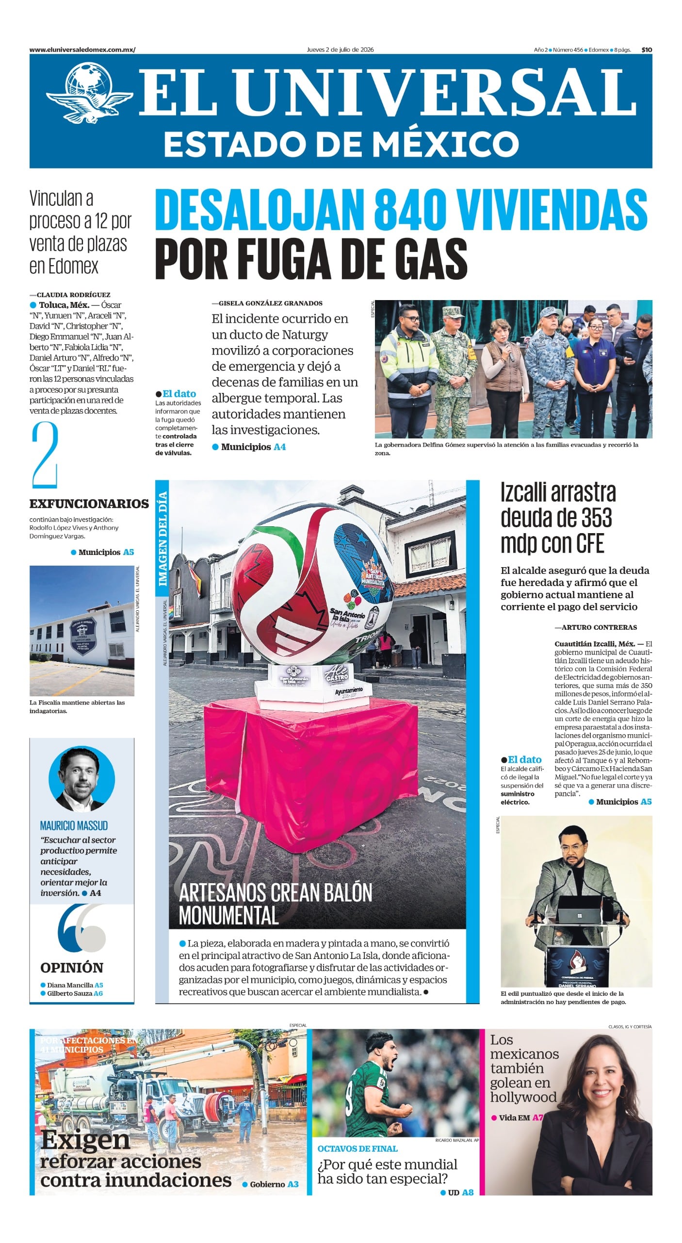 Portada 02 de julio de 2026