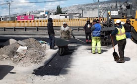 Realizan obras de drenaje y pavimentación en Valle de Chalco