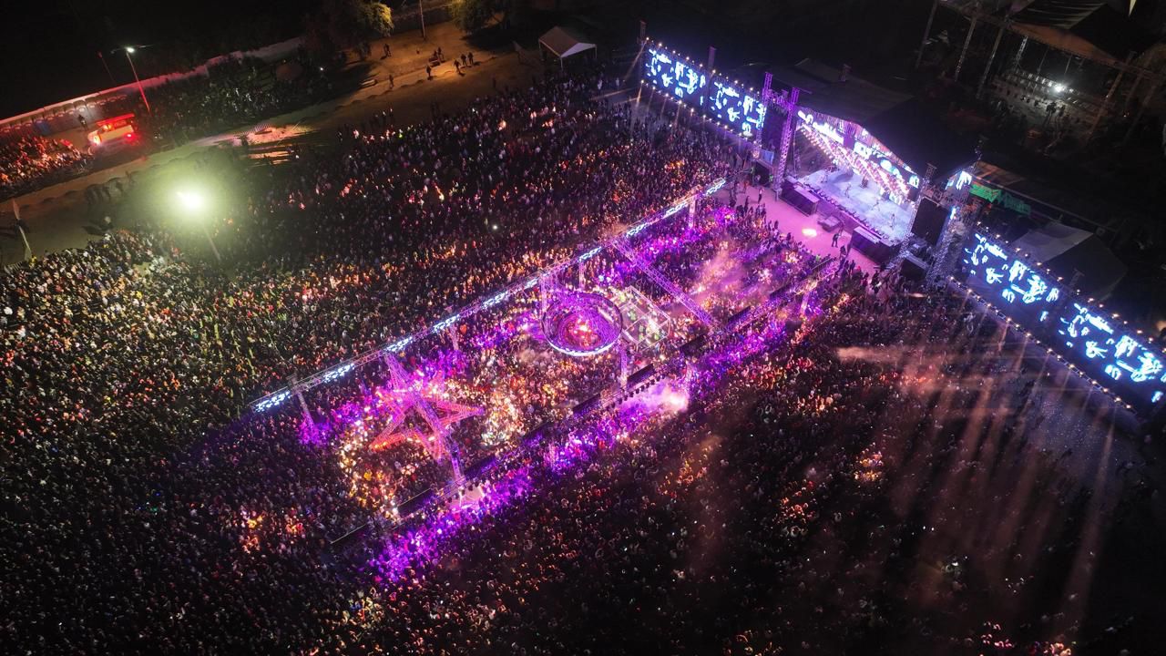 El evento se traslada al Parque Ecológico y Deportivo Sierra Hermosa para continuar las celebraciones. Foto Especial