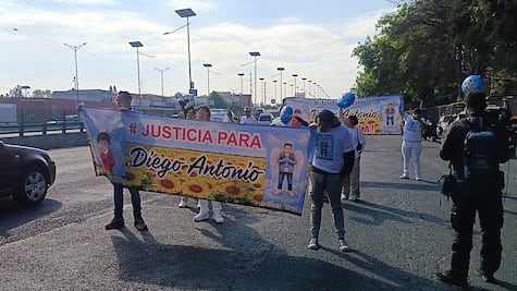Justicia para Diego: Bloqueo en Periférico Norte el día que el niño cumpliría 7 años