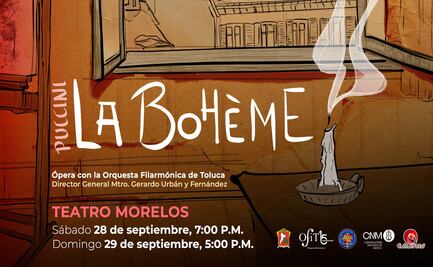 La Orquesta Filarmónica de Toluca interpretará La Opera La Bohème