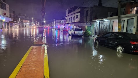Tultepec, afectado por las lluvias