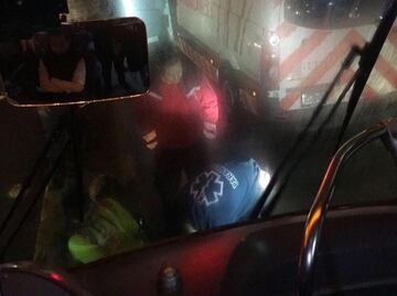 Motociclista invade carril confinado y es atropellado por Mexibús en Tultitlán