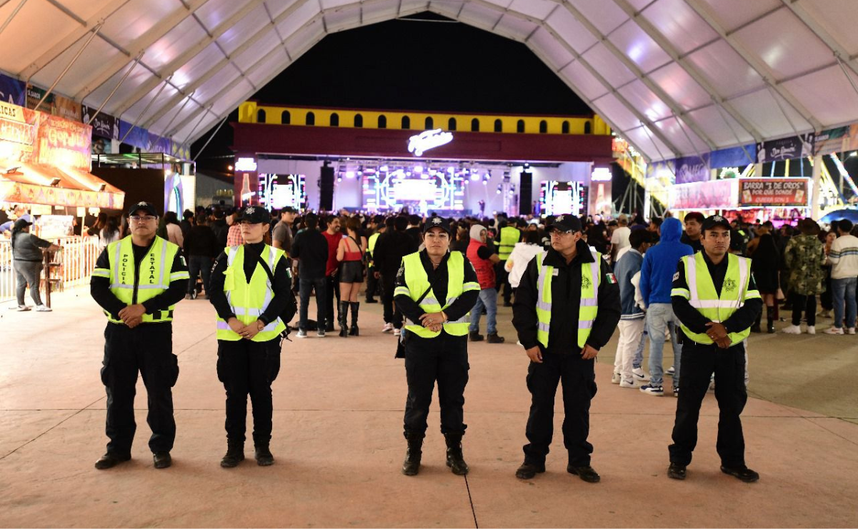 Tras el caos de Luis R. Conriquez refuerzan la seguridad en la Feria del Caballo en Texcoco