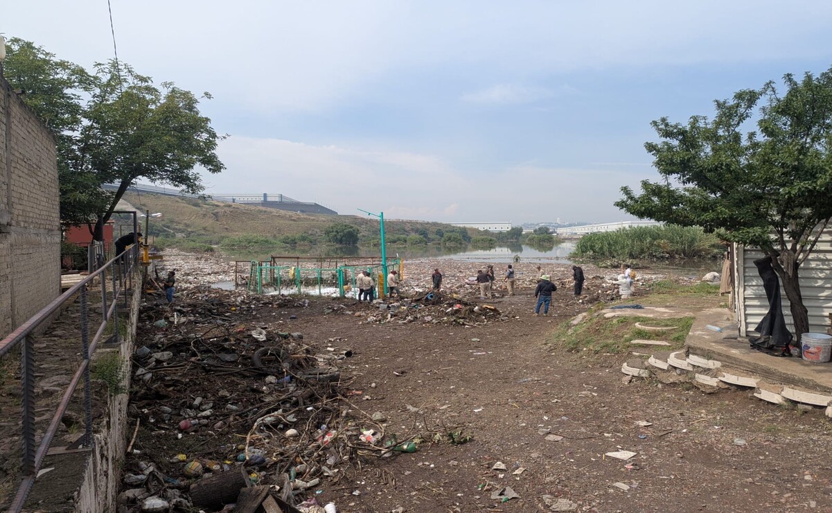 La obra del Colector Quetzal permitiría conectar a la presa del Ángulo al canal Emisor Poniente. Foto: Especial