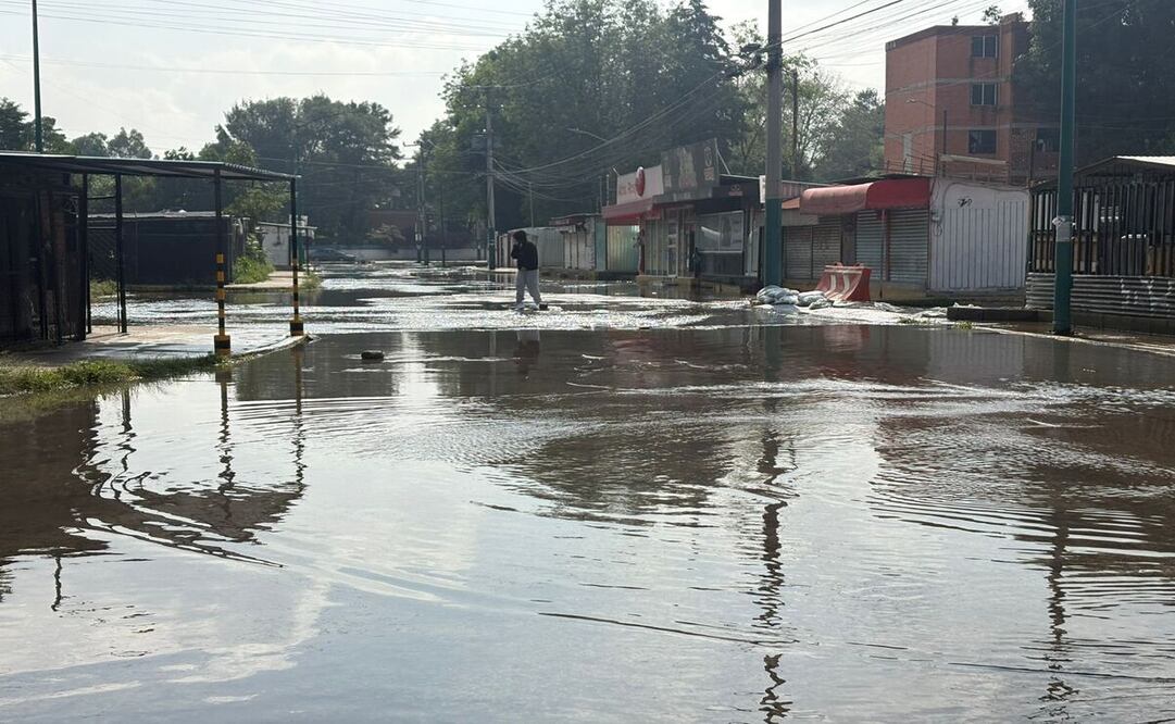 Autoridades realizan el desfogue controlado de la presa El Ángulo / Foto Arturo Contreras