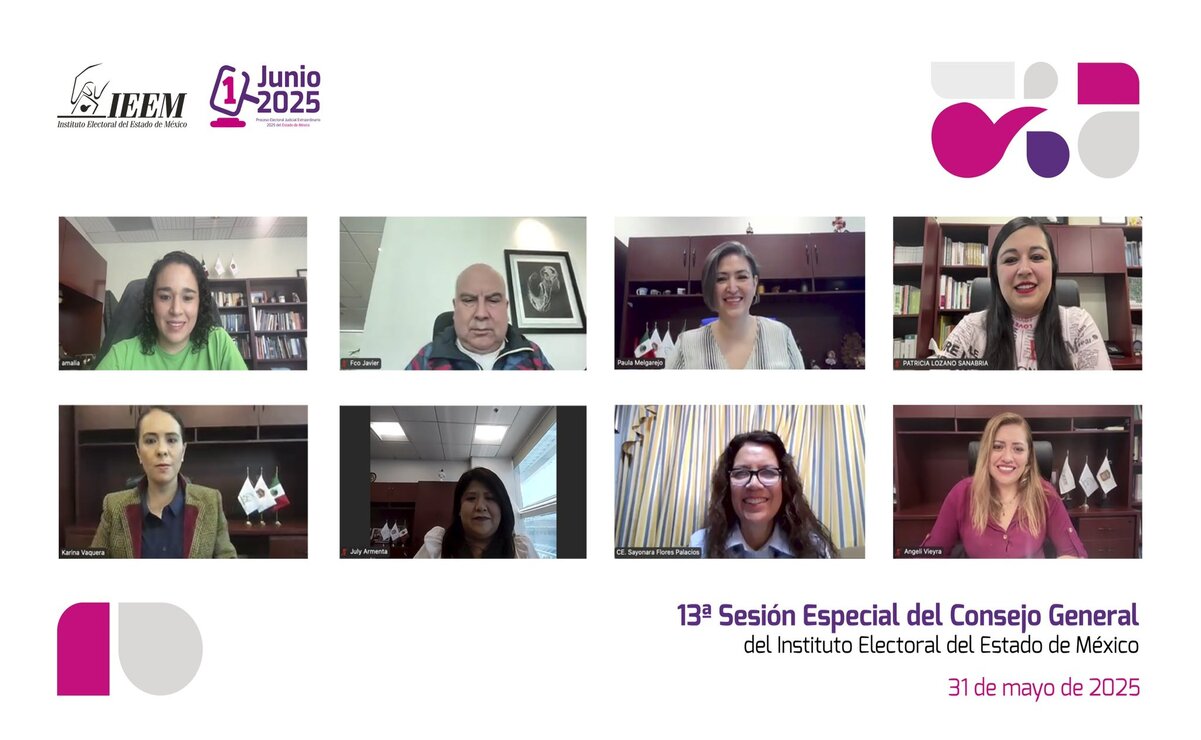 ¡Histórica elección judicial en Edomex!: IEEM, listo para garantizar tu voto este 1 de junio