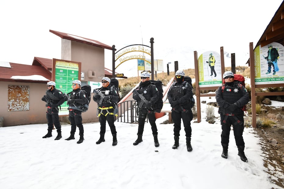 Las condiciones de hielo y terreno inestable en la zona de lagunas motivan la restricción de acceso hasta nuevo aviso. Foto Especial