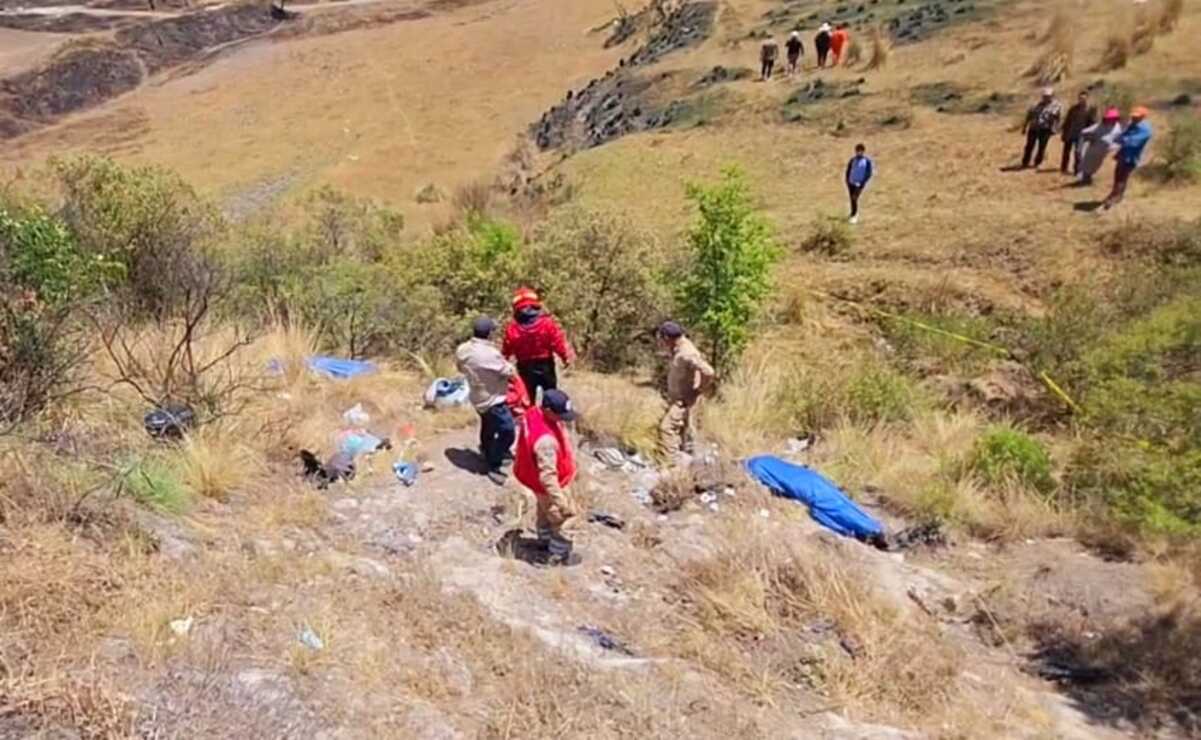 Automovilistas que circulaban sobre dicha vía, con dirección a Villa Victoria, alertaron a los cuerpos de emergencia / Foto: Especial