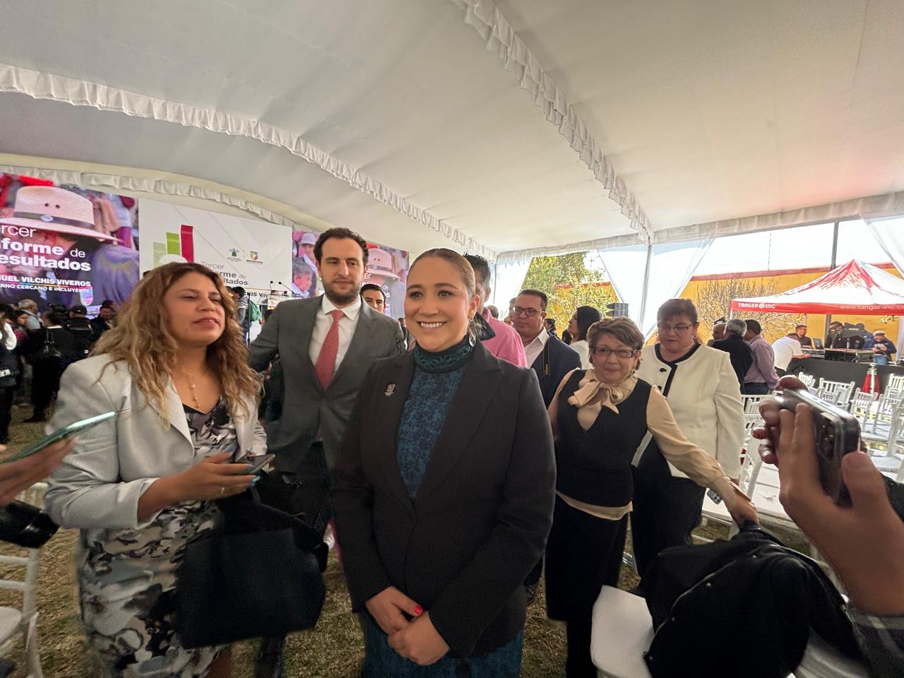 La alcaldesa Ana Muñiz Neyra ha pedido el apoyo de las autoridades para frenar la caída de las ventas y proteger el empleo. Foto Alejandro Vargas