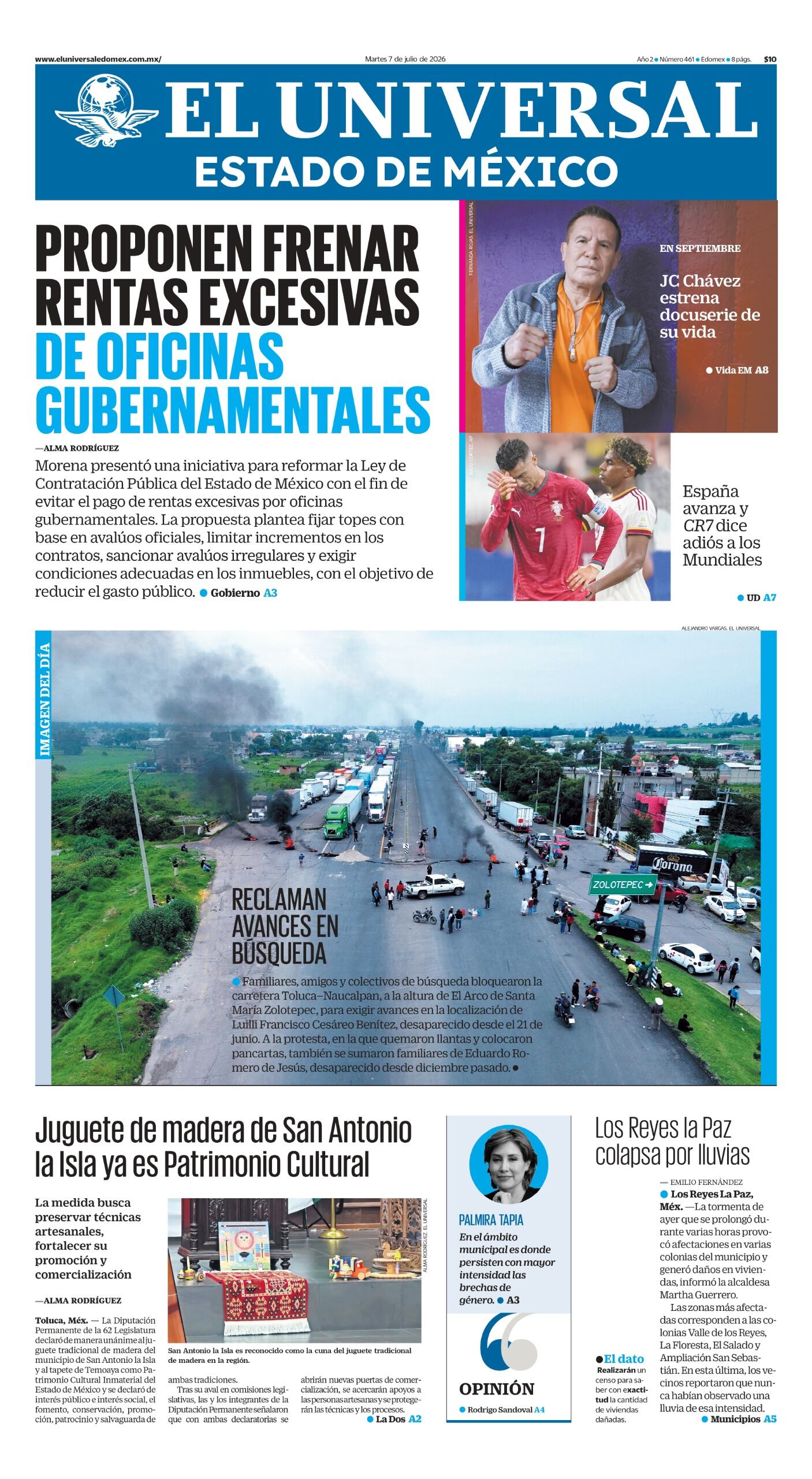 Portada 07 de julio de 2027