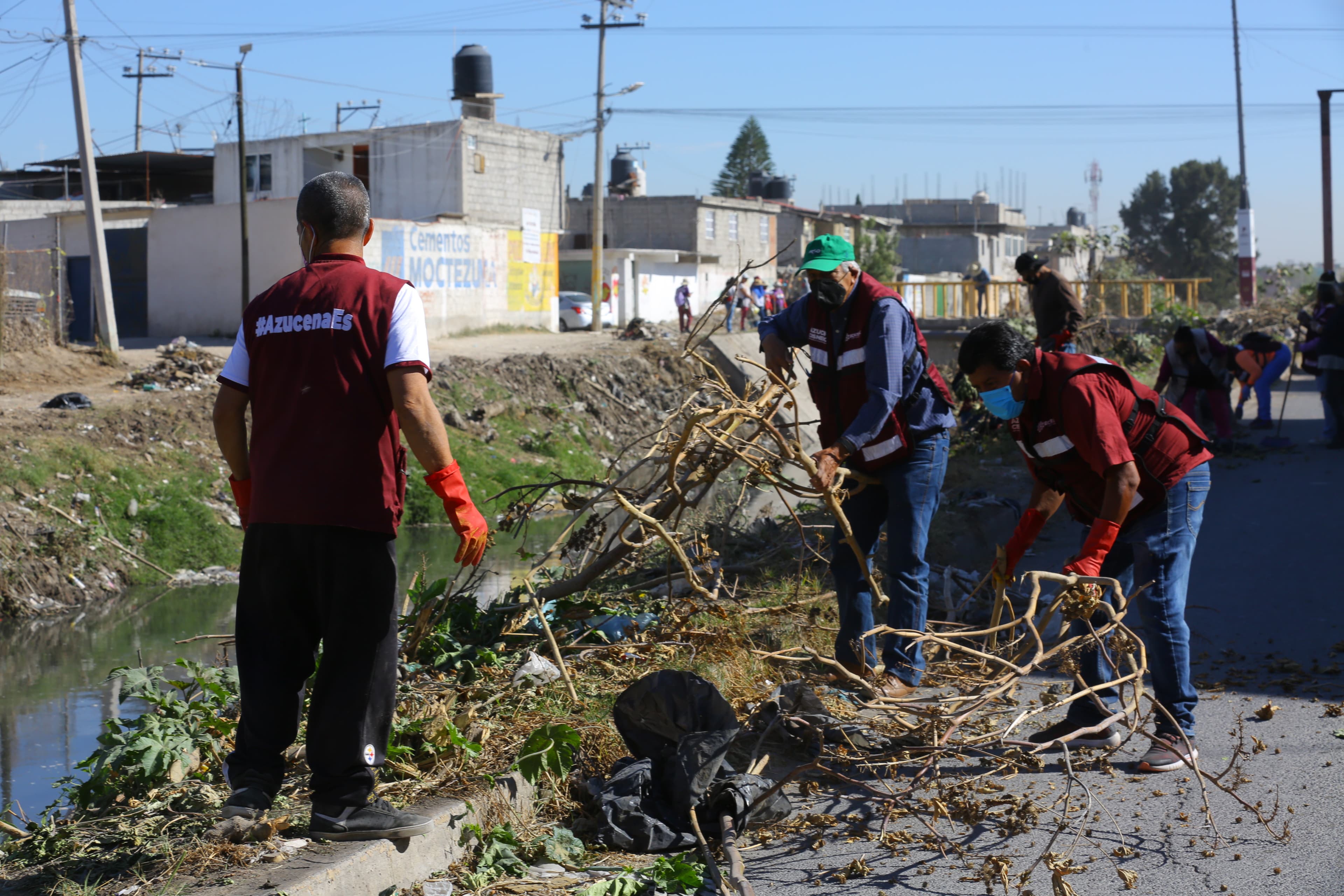 ¡Se armó la limpieza! Ecatepec, Coacalco, Jaltenco y Tultitlán se unen vs. basura del dren Cartagena