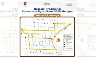 ¡Atención! Llevan a cabo Paseo de la Agricultura en el centro de Metepec; checa afectaciones viales