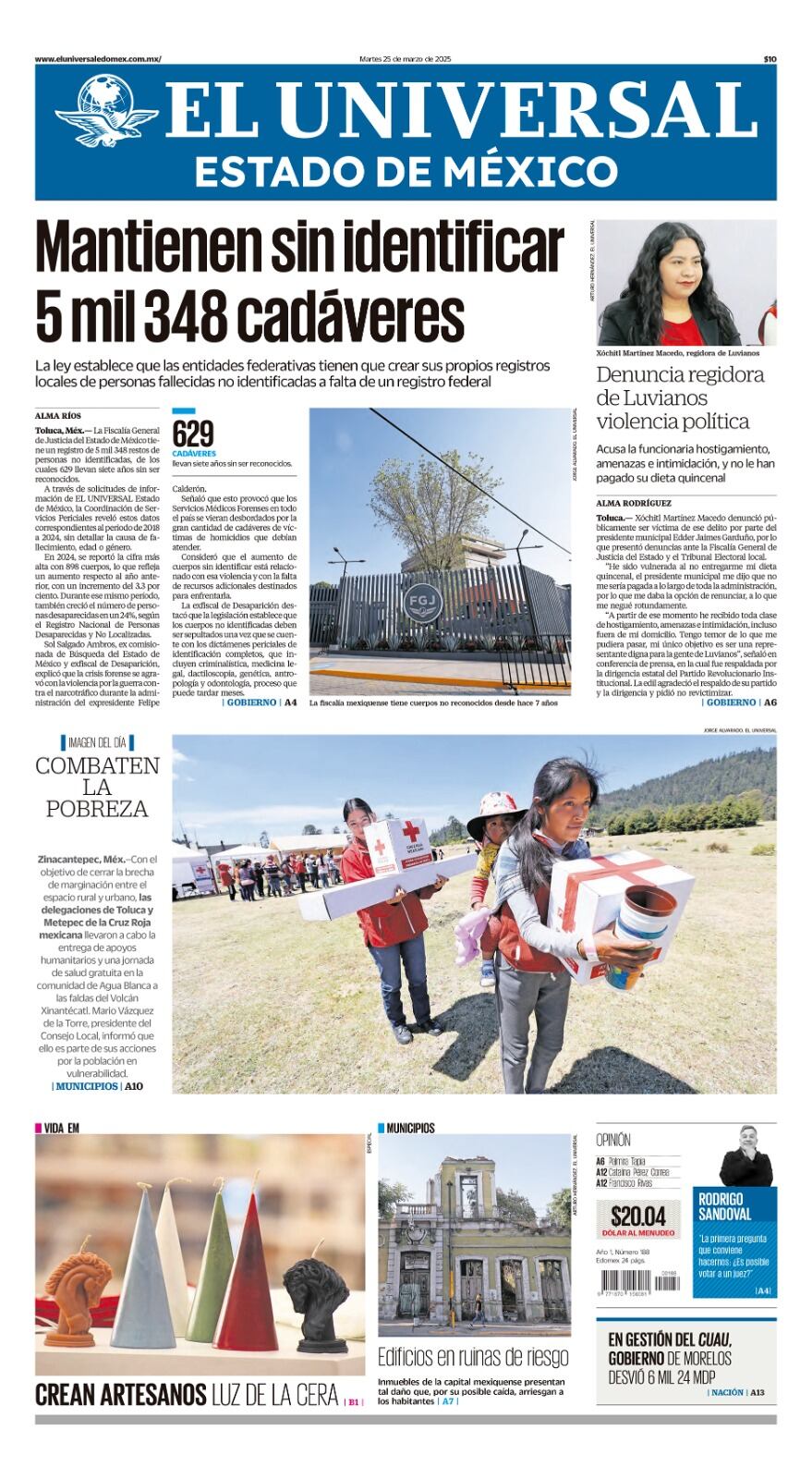 Portada 25 de marzo de 2025