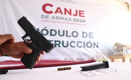 Canje de Armas 2024: supera expectativas con más de 4 MDP en intercambios en el Edomex