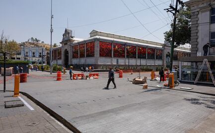 Caen ventas de negocios del Centro Histórico de Toluca por retraso en obras de cruces peatonales
