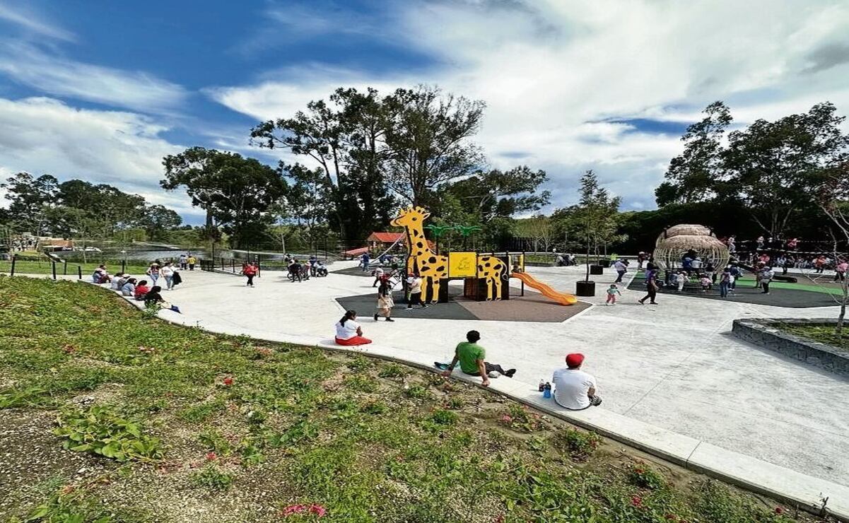 El Parque Ecológico Zacango ofrece atracciones como la granjita, el herpetario, el pabellón tecnológico y el área de juegos infantiles. Foto: Especial