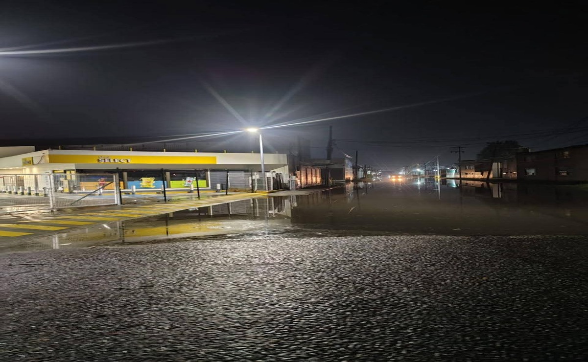 Al momento los niveles de agua pluvial continúan descendiendo / Foto: Especial