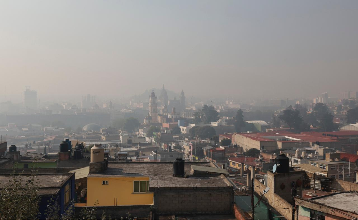 La mala calidad del aire en Toluca está ligada al aumento de casos de asma. Foto: Alejandro Vargas