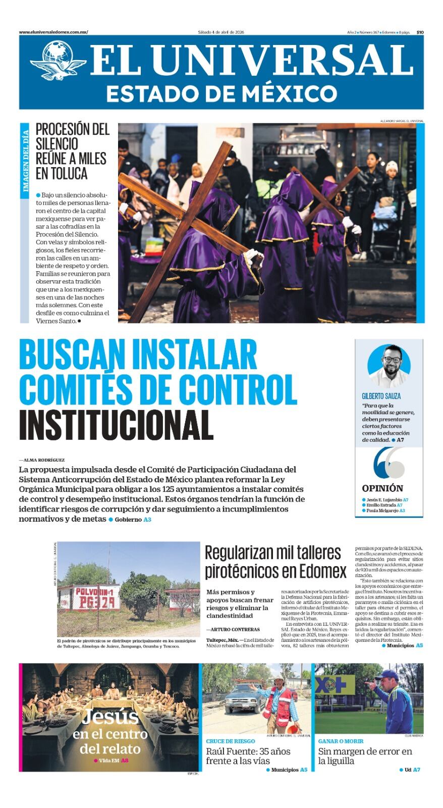 Portada 04 de abril de 2026