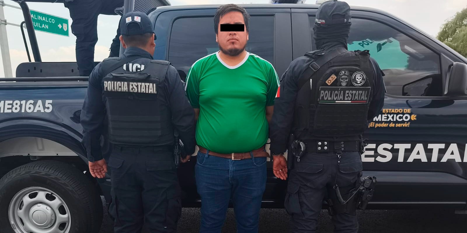 Mario “N” de 30 años de edad, fue detenido por su probable responsabilidad en la desaparición y homicidio de un menor de edad / Foto Especial