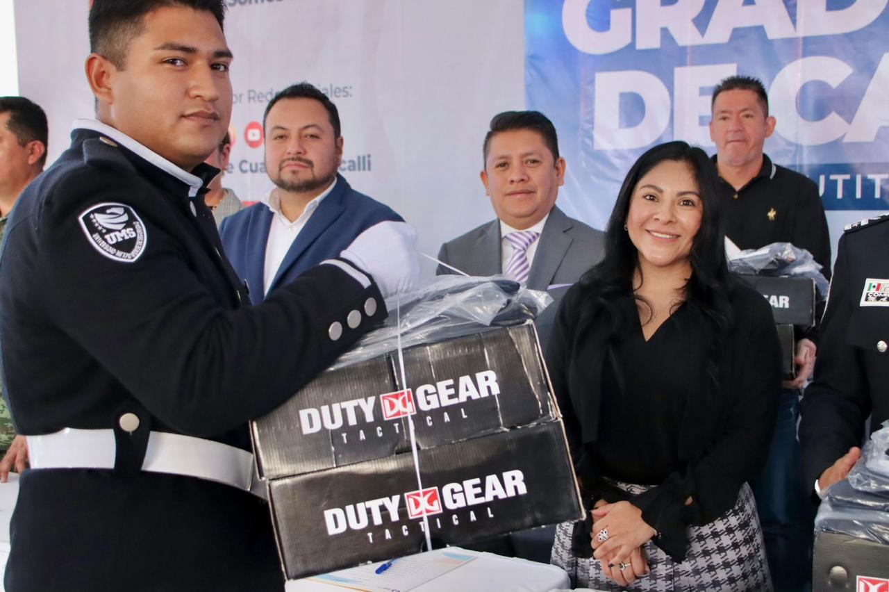 Los cadetes Cuautitlán Izcalli recibieron una preparación integral. Foto Especial