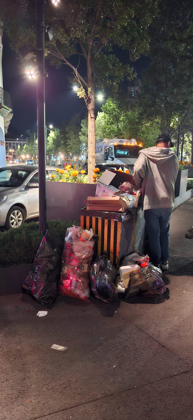 Rodada del Terror dejó cerca de 60 kilogramos de desechos / Foto Especial