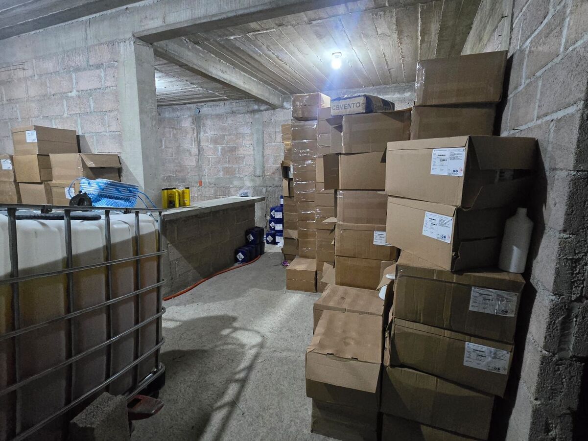 eotihuacán, Méx.-Elementos de la Fiscalía General de Justicia del Estado de México (FGJEM) con apoyo de la Secretaría de Seguridad estatal (SSEM) realizaron un cateo en un inmueble ubicado en el municipio de Teotihuacán