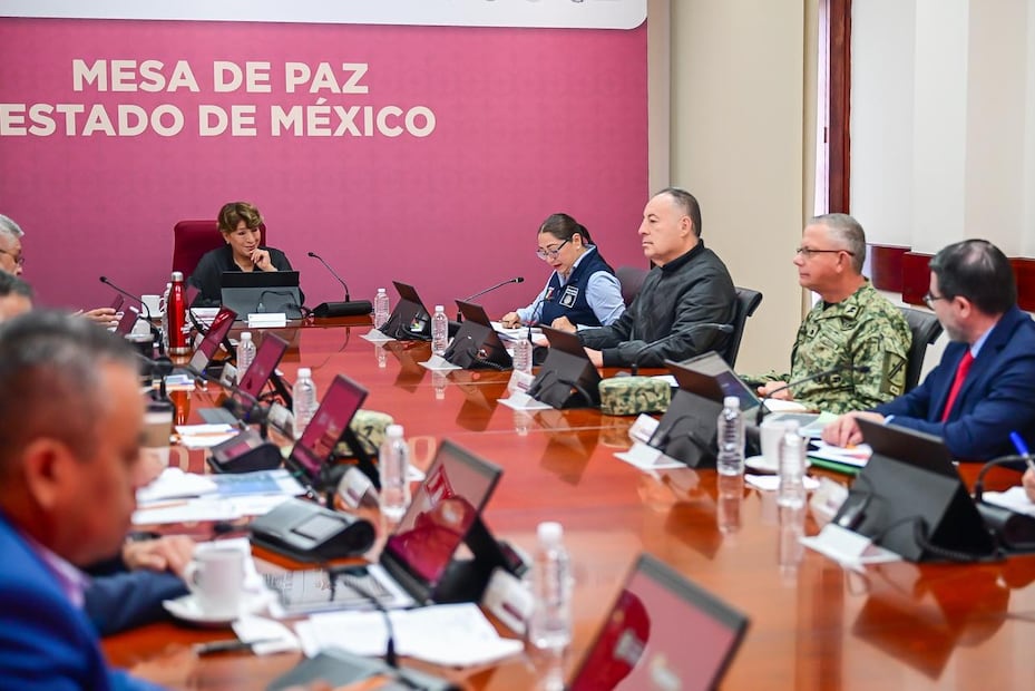Resultados fueron presentados durante la Mesa de Paz en el Estado de México. Foto Especial.