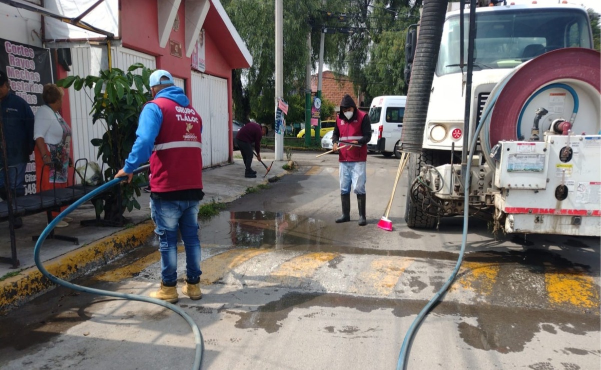 ¡Alerta por Lluvias! Cuadrillas de la Comisión del Agua trabajan en Cuautitlán, Ecatepec y Nezahualcóyotl