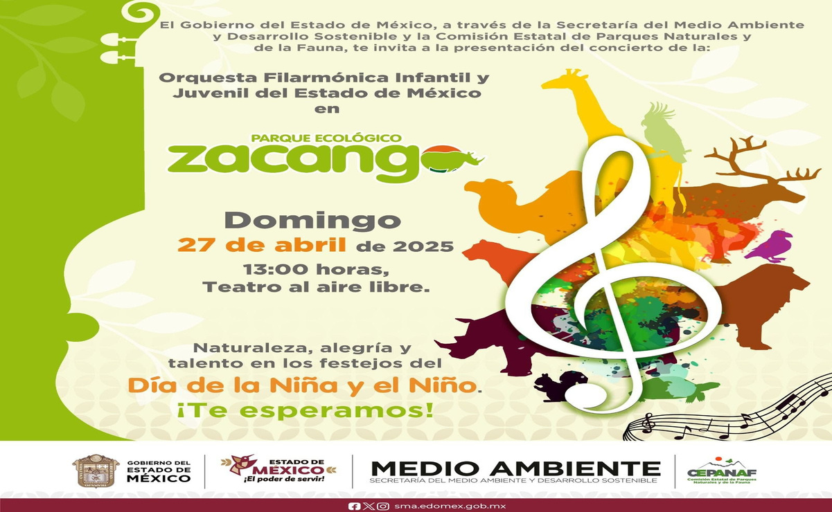 El Parque Ecológico Zacango ofrecerá actividades recreativas para conmemorar el Día del Niño y de la Niña. Foto: Especial