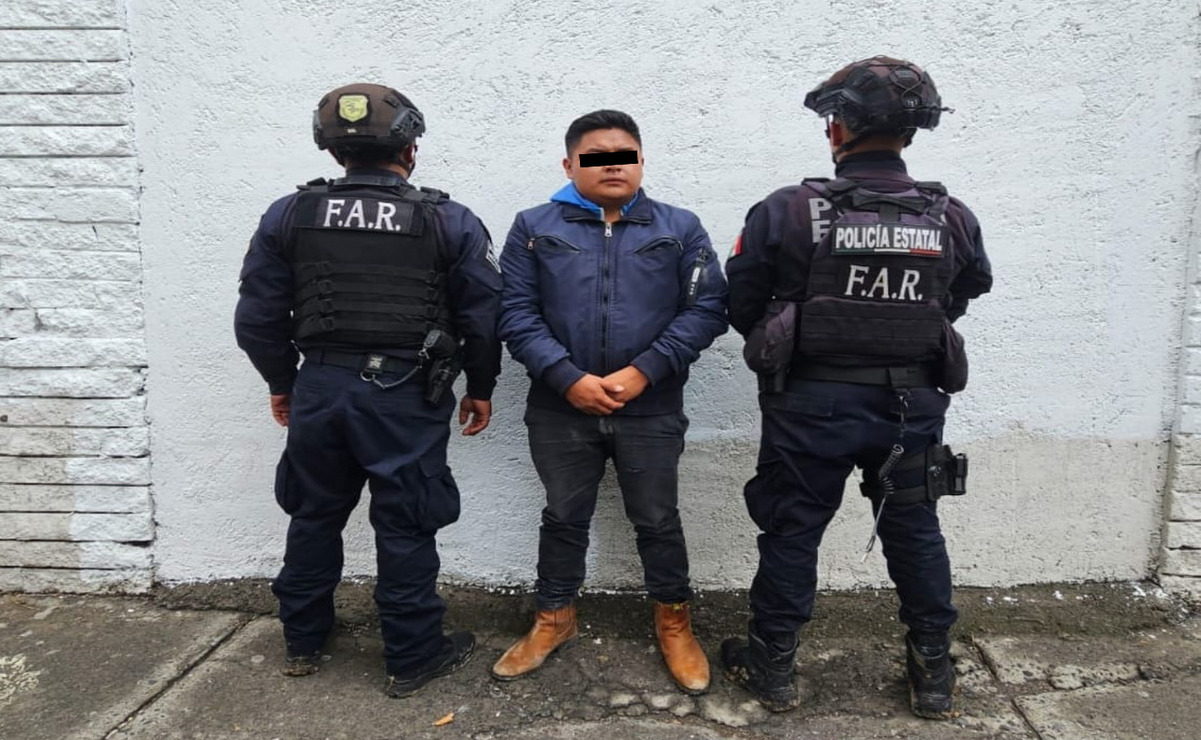 Carlos “N” fue detenido cuando transportaba dos contenedores con 2 mil litros de hidrocarburos de manera ilegal. Foto: Especial