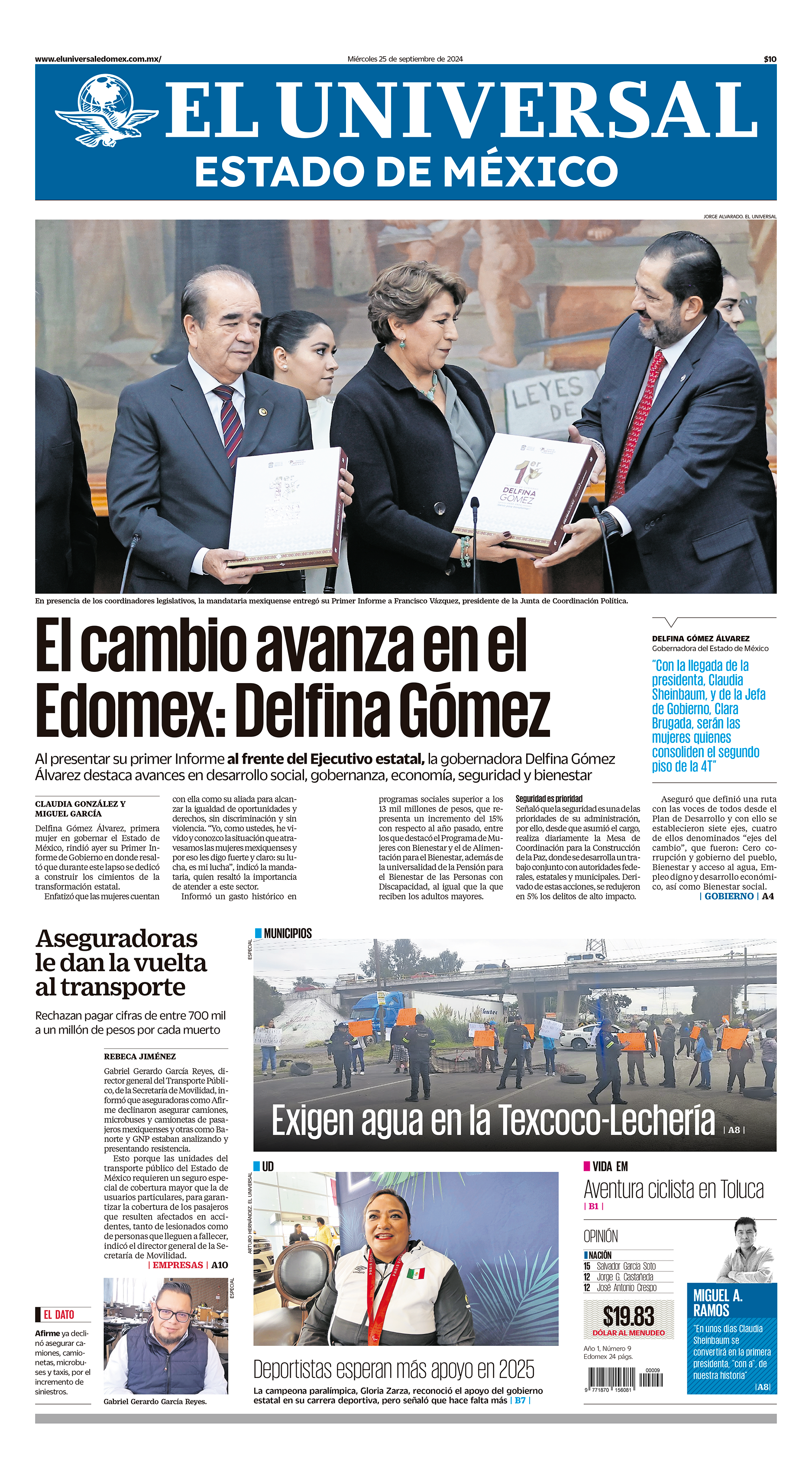 Portada 25 septimbre 2024