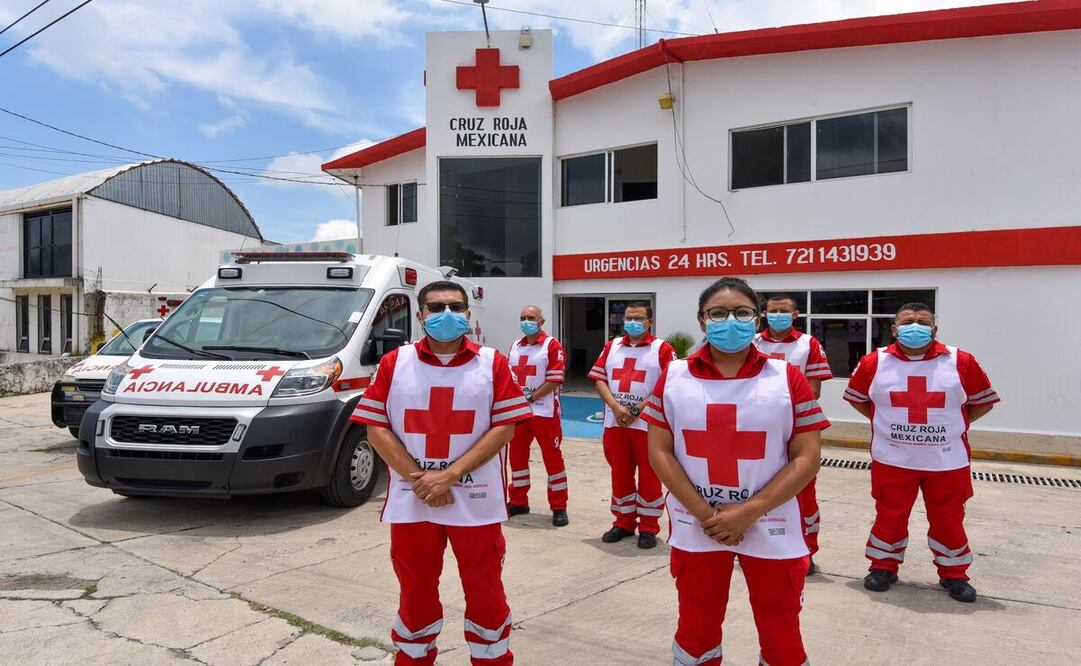 La Cruz Roja busca reforzar la atención en carreteras, centros turísticos y espacios de alta concentración por las festividades religiosas. Foto: Especial