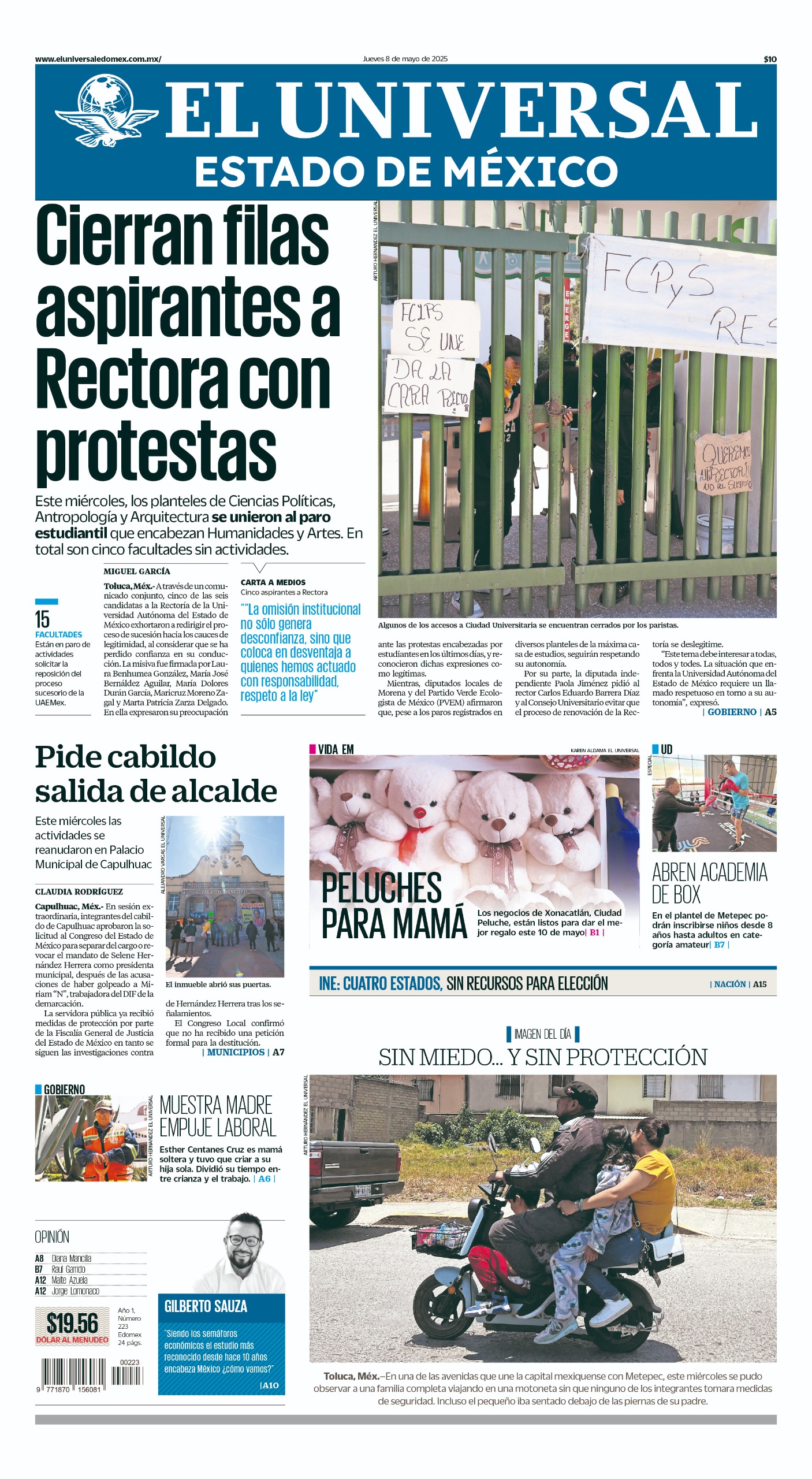 Portada Edomex 8 de mayo 2025