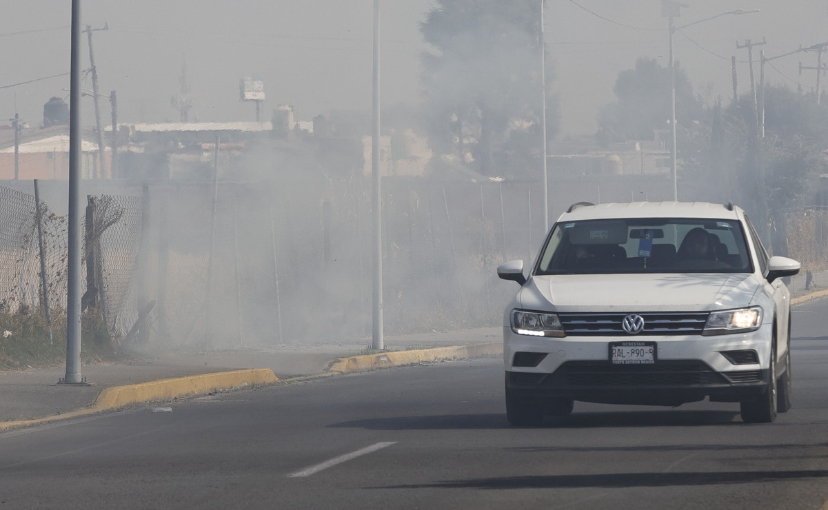 Con la implementación del Hoy No Circula en el Valle de Toluca y Santiago Tianguistenco se busca particularmente combatir las altas concentraciones de ozono. Foto: Archivo El Universal Estado de México