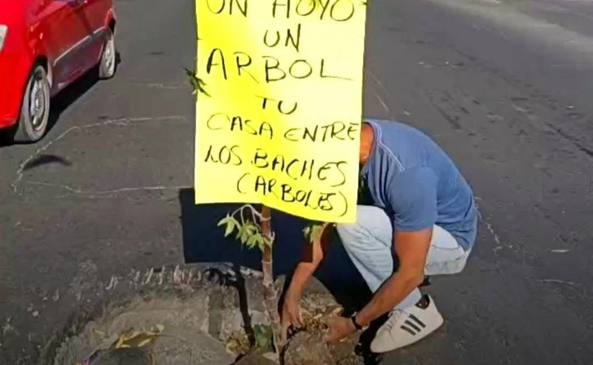 Su iniciativa ha inspirado a otros a exigir mejores condiciones en sus calles. ¿Te unirás a la protesta? Foto Especial