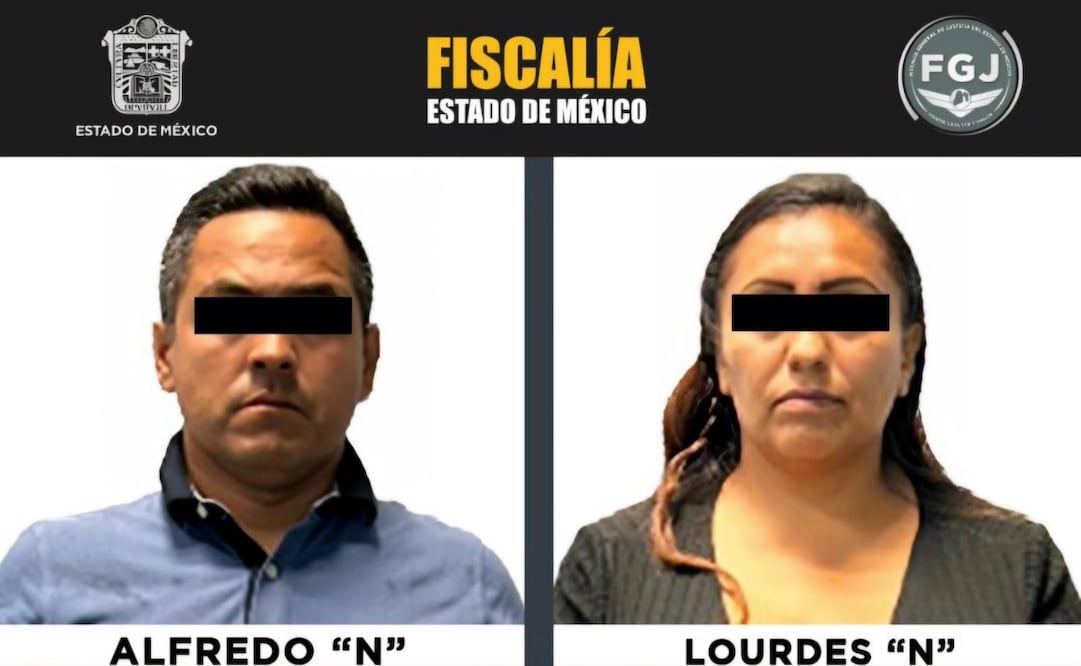 Alfredo “N” y Lourdes “N” permanecerán en prisión preventiva mientras avanzan las investigaciones. Foto. Especial