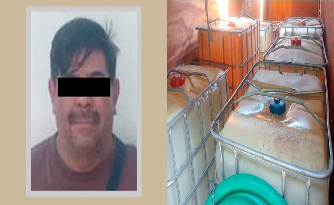 El sujeto fue detenido por elementos de la Secretaría de Seguridad del Estado de México (SSEM). Foto: Especial