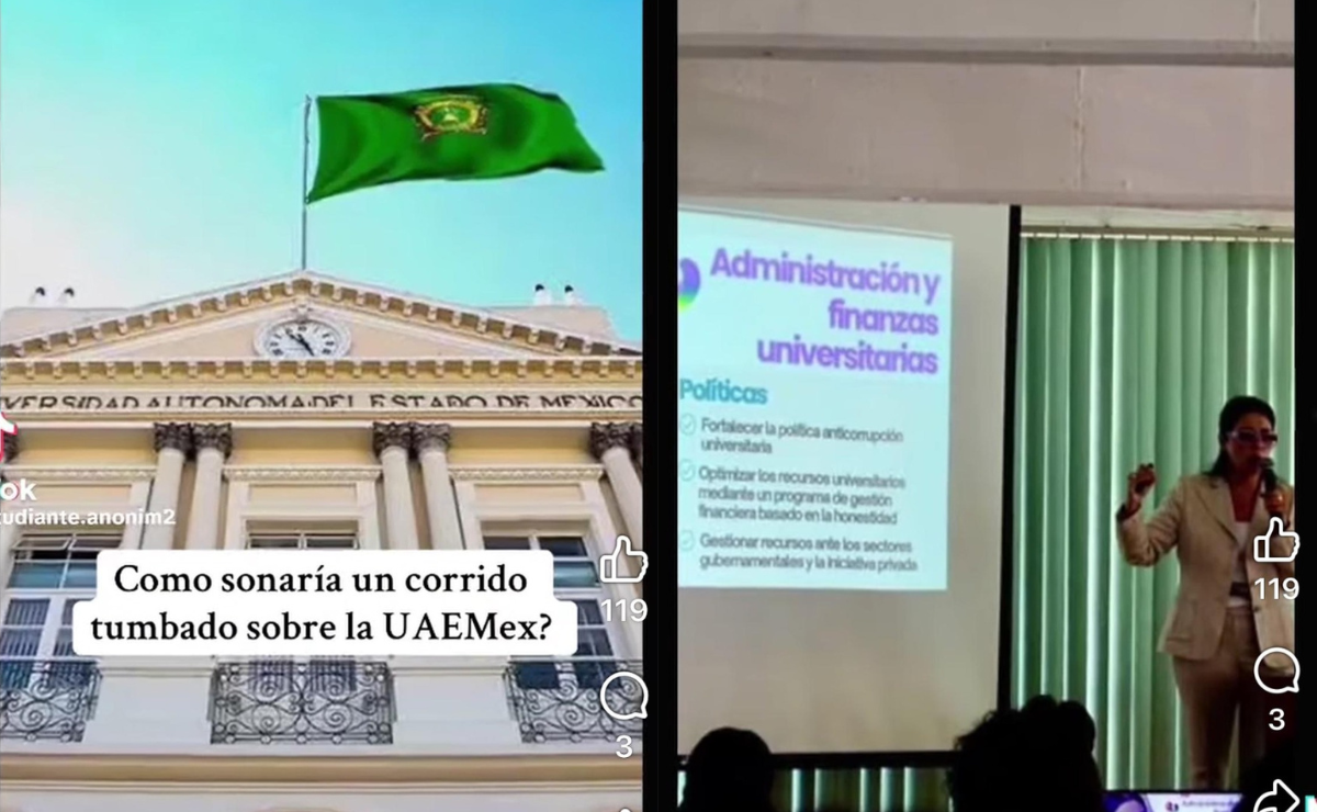 Estudiantes de la UAEMéx usan la música para denunciar corrupción y exigir un nuevo modelo universitario. ¡Su mensaje ya es viral! Foto: Especial