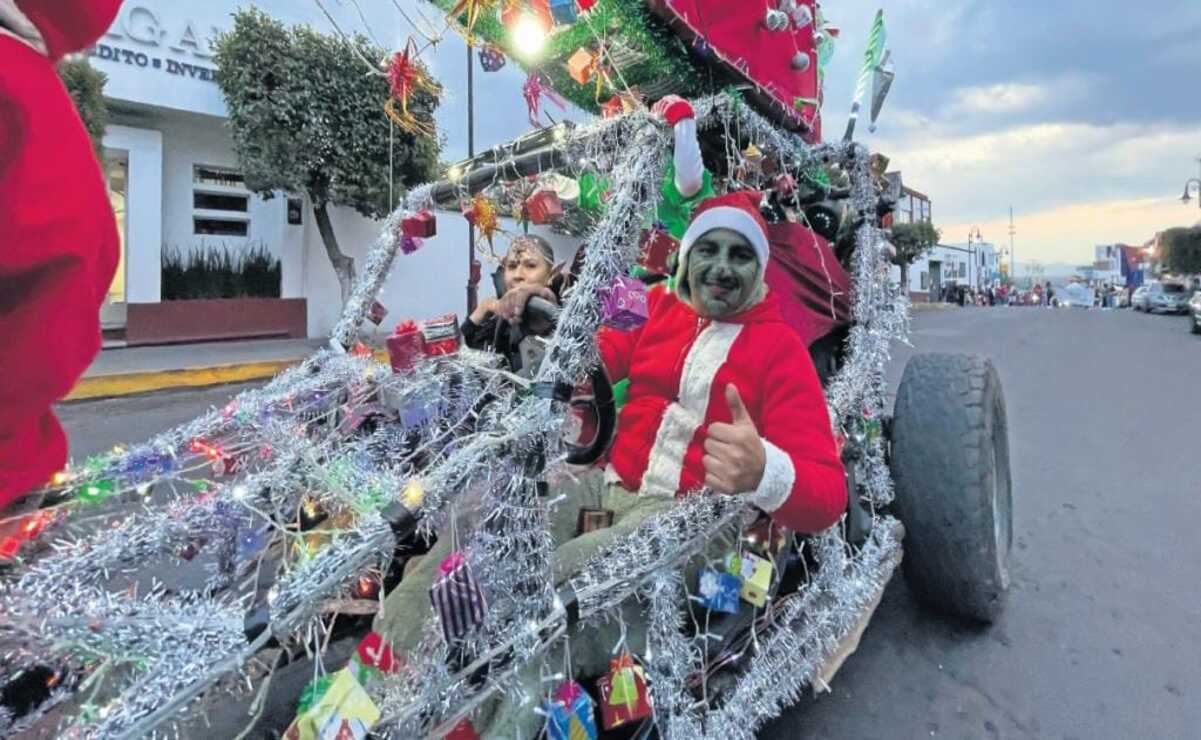 Atlacomulco se llena de magia y color con su Caravana Navideña