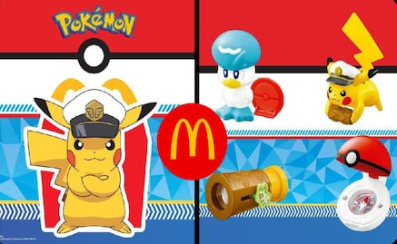 ¡Lánzate a McDonald’s y atrapa tu Pokémon! La nueva colección de juguetes llega a la Cajita Feliz