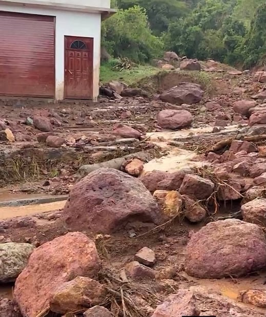 La Comisión de Agua del Estado de México, la Protectora de Bosques del Estado de México y la Junta de Caminos ya se encuentran coadyuvando en la zona. Foto: especial
