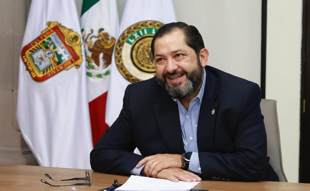 El presidente de la Junta de Coordinación Política de la 62 Legislatura, Francisco Vázquez Rodríguez indicó que la elección no es una simulación. Foto: Alejandro Vargas / El Universal Estado de México