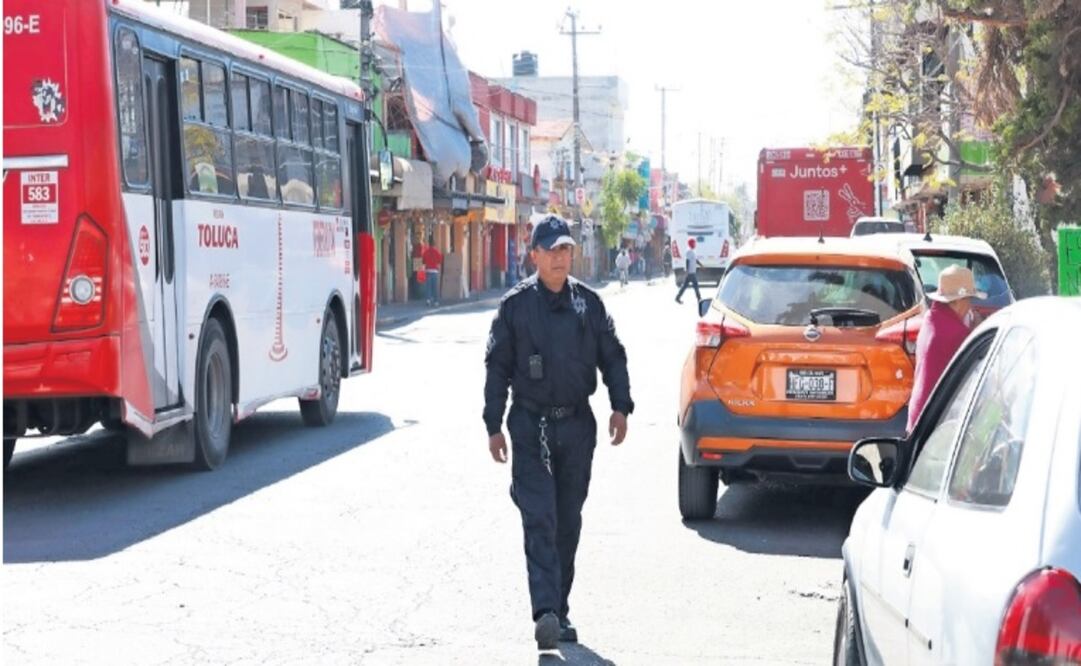 Desde hace tres años la Policía de Barrio opera en San Mateo Atenco / Foto Alejandro Vargas