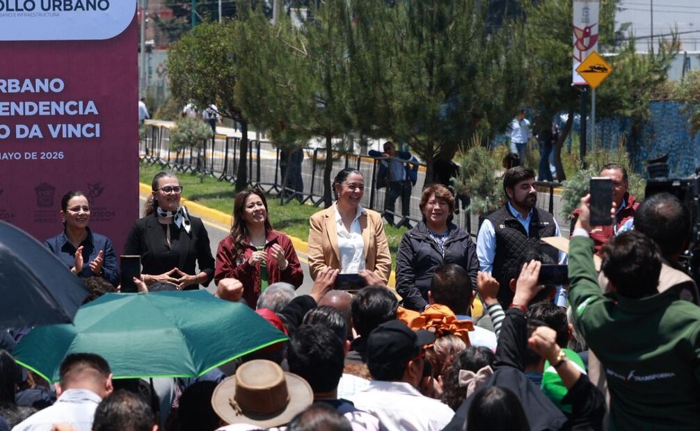 La renovada vialidad se integra al programa "Caminemos Seguras" con cámaras de vigilancia y botones de pánico. Foto Alejandro Vargas / El Universal